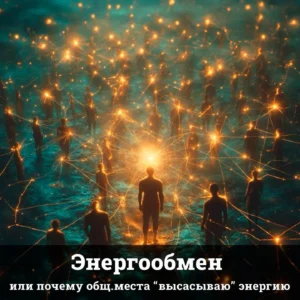 Энергообмен или почему общ.места высасывают энергию